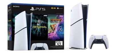Sony PlayStation 5 Slim Digital CFI-2000 1 TB Ratchet & Clank Rift Apart Returnal color branco